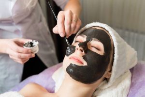 Recipes for home face masks with activated charcoal