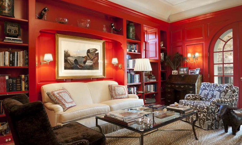 red decor