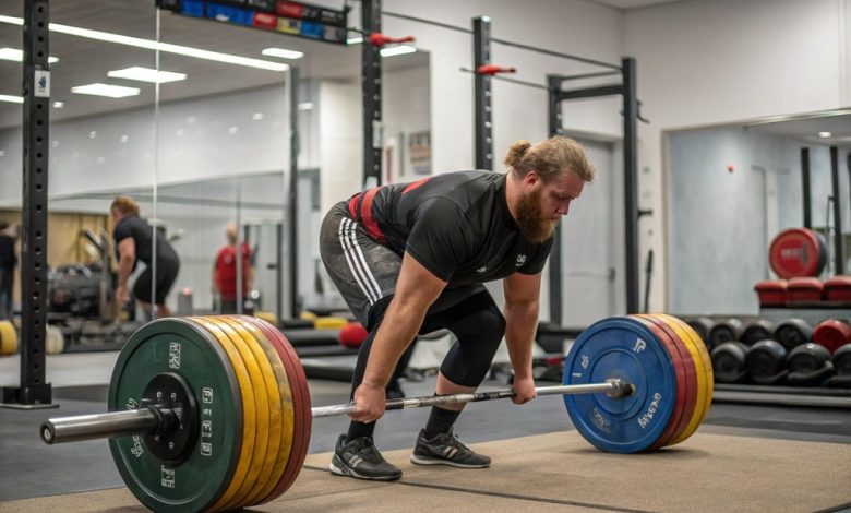 How much of deadlift is back