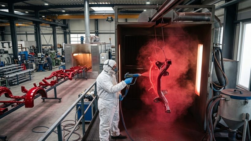 What a Powder Coating Equipment Adds to In-House Shops
